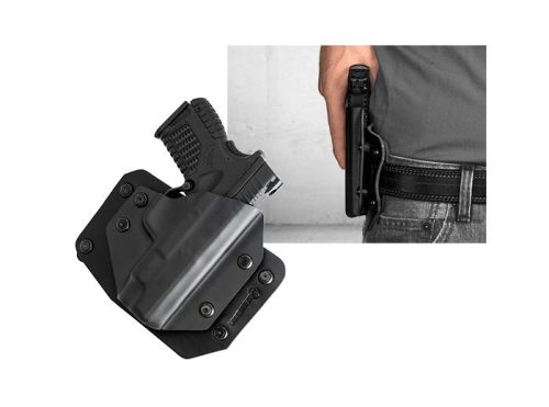 Colt Mustang XSP (Square Trigger Guard- Not Pocketlite) Cloak Slide OWB Holster (Outside the Waistband)