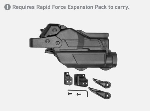 Glock - 22 (Gen 1-4) Glock 22 Rapid Force Duty Holster Shell