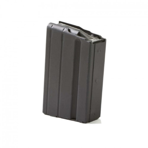 AR-15 7.62X39 STAINLESS 10 ROUND MAGAZINE - MARLUBE BLACK, BLACK FOLLOWER