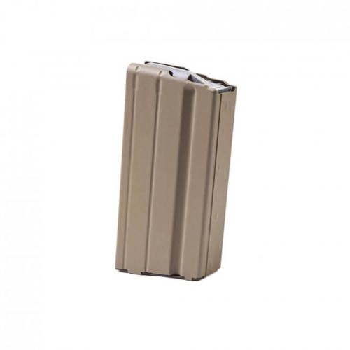 6.8 SPC MAGAZINE - FDE MARLUBE, GRAY FOLLOWER, STAINLESS STEEL, 15/RD