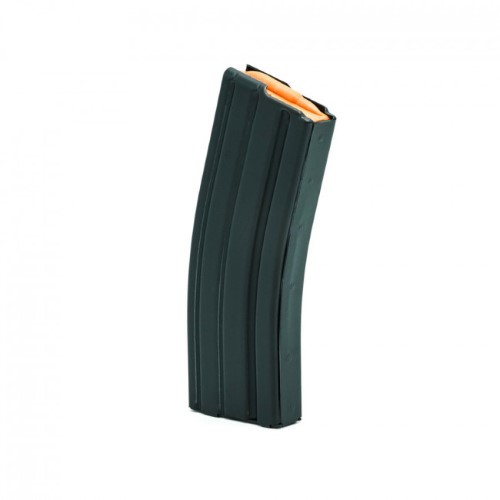 AR-15 BLEMISHED MAGAZINE - BLACK MARLUBE, ORANGE FOLLOWER, 223, 30/RD, ALUM