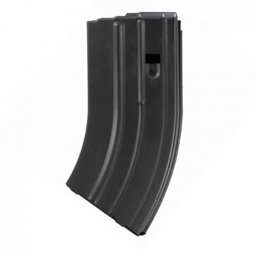 AR-15 MAGAZINE - BLACK W/ BLACK FOLLOWER, 7.62X39MM, 20/RD, STAINLESS STEEL