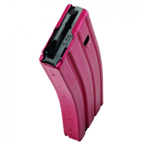 AR-15 MAGAZINE - RED, 5.56/.223/300BLK, 30/RD, ALUMINUM