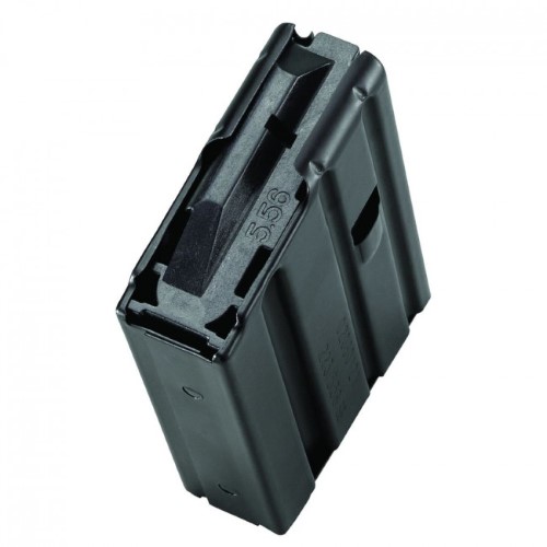 AR-15 MAGAZINE - BLACK W/ BLACK FOLLOWER, 5.56/.223/300BLK, 5/RD, STAINLESS STEEL