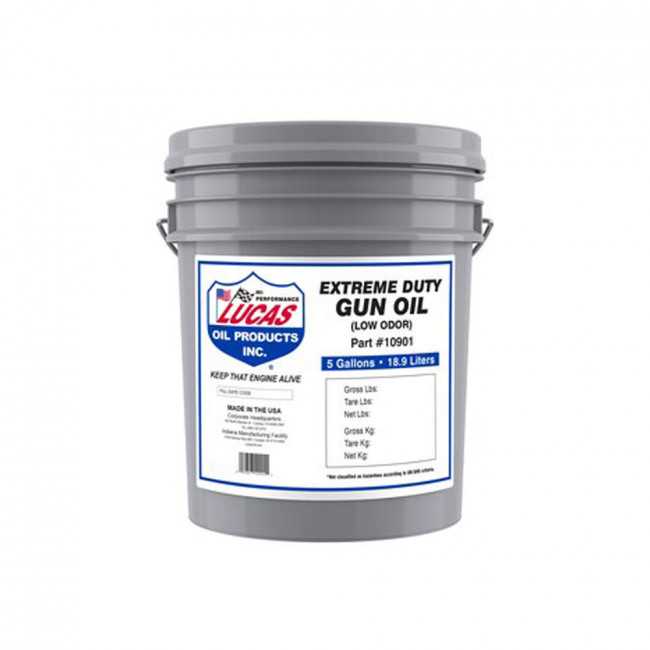 LUCAS EXTREME DUTY GUN OIL - 5 GAL. PAIL