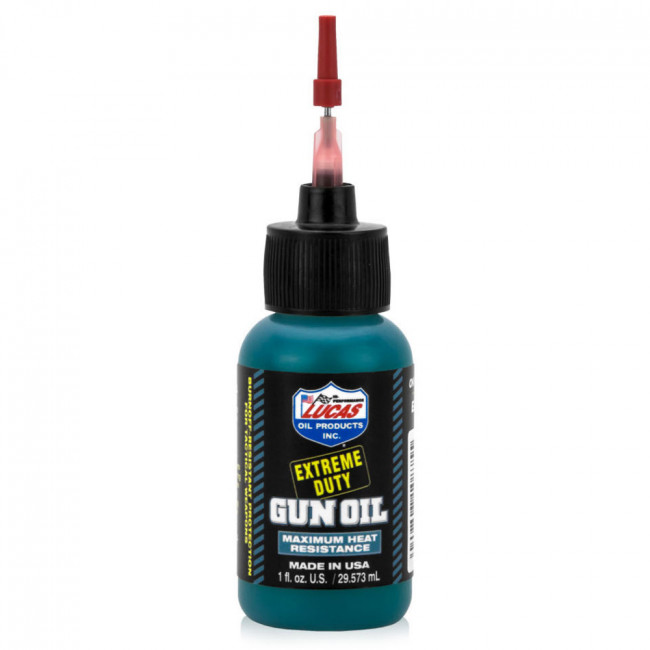 LUCAS EXTREME DUTY GUN OIL - 1 OZ. LIQUID BOTTLE