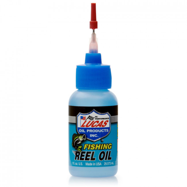 LUCAS FISHING REEL OIL - 1 OZ. LIQUID BOTTLE