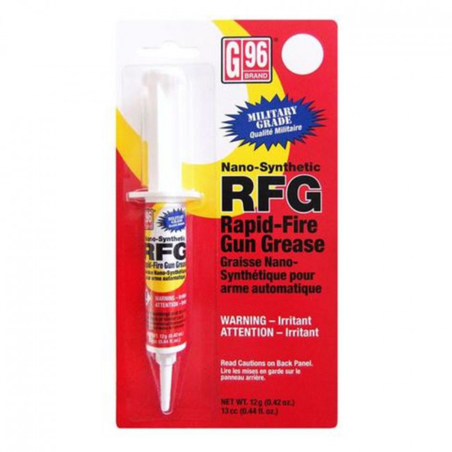 RAPID FIRE GUN GREASE - RED, 13CC SYRINGE