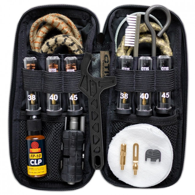 PROFESSIONAL PISTOL CLEANING KIT FOR GLOCKS - BLACK